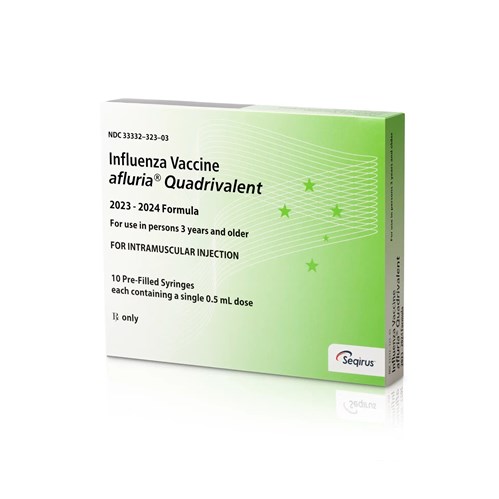 FLU VACCINE AFLURIA TIV 10/BX