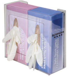 DISPENSER GLOVE CLEAR DOUBLE PLASTIC