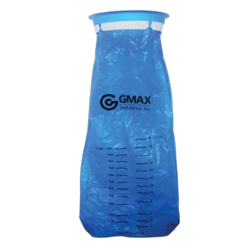 EMESIS BAG GRADUATED 1000CC BLUE 100/CS