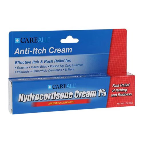 HYDROCORTISONE CREAM 1%  1OZ   1/CS