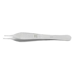 FORCEP TISS 4.75" 1X2 TEETH 0.5MM W DEL