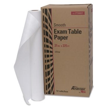 PAPER TABLE 21" x 225 FT SMOOTH WH CS/12