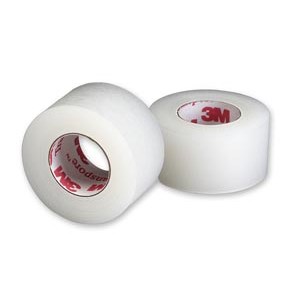 TAPE TRANSPORE 3M 1" x 10 YARDS BX/12