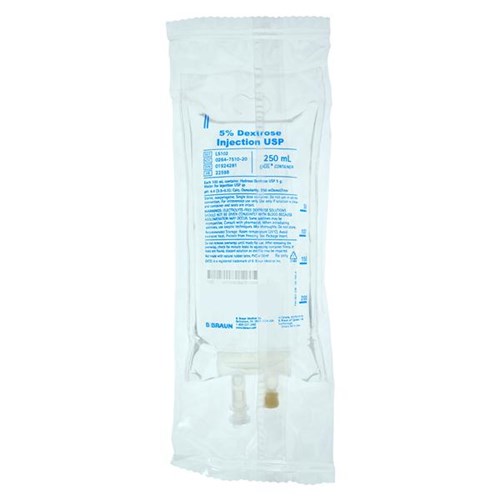 DEXTROSE 5% INJ 250 ML EXCEL