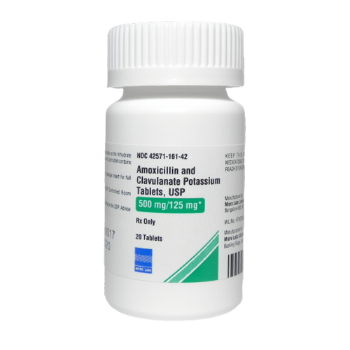 AMOXICILLIN CLV POT TAB 500/125MG