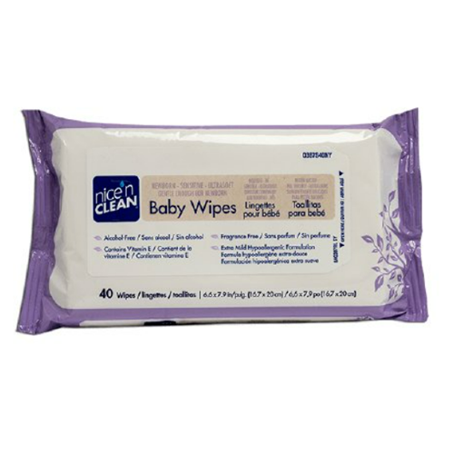 WIPES BABY LF UNSCENTED 12 PK/CS