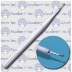 CURETTE DERMAL 1MM DISPOSABLE