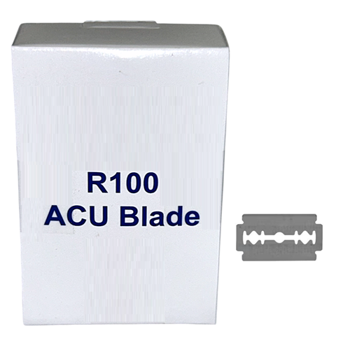 ACU-RAZOR DBL SURGICAL BLADE SS BX/100