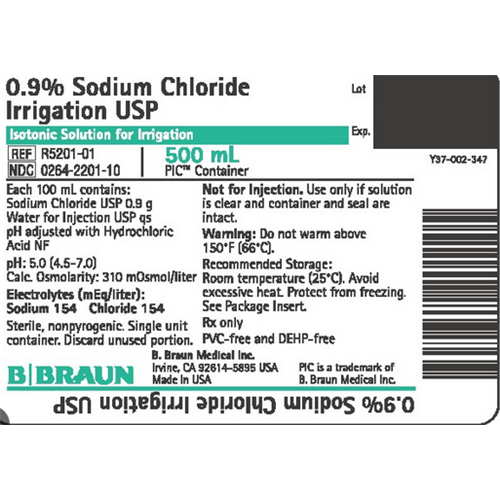 SODIUM CHLORIDE IRRIG 0.9% 500ML  CS/16