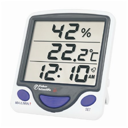 HYGRO-THERMOMETER W/JUMBO DISPLAY