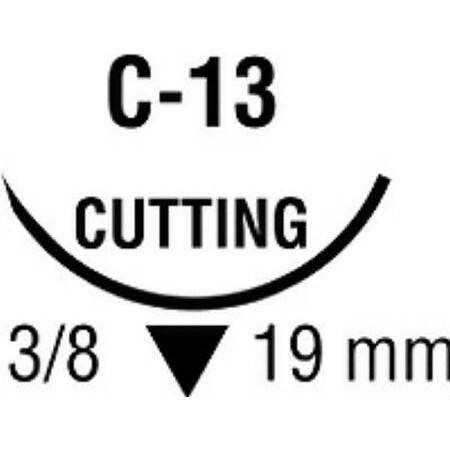 SUTURE 4/0 18" PLAIN GUT C-13  BX/36