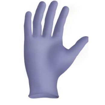 GLOVES NITRILE STARMED ULTRA SMALL BLUE