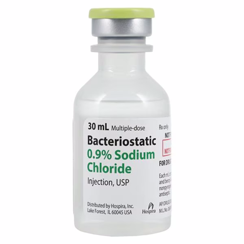 SODIUM CHLORIDE 0.9% 30ML BACTERIOSTATIC