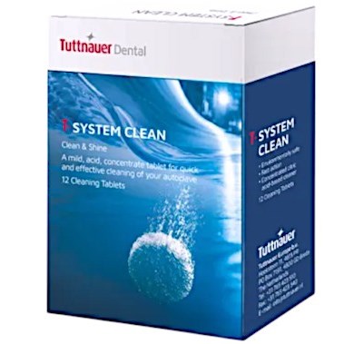 T-SYSTEM CLEAN  AUTOCLAVE TABLETS 12/BX 