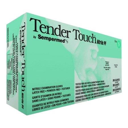 GLOVE NITRILE TENDER TOUCH SMALL BX/200