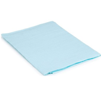 TOWELS 3-PLY POLYBACK 13x19" BLUE CS/500