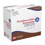 SWABSTICKS PREP POVIDINE IODINE 1S 10/CS