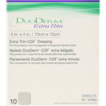 DRESSING DUODERM 4X4 BARRIER EXTRA THIN