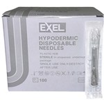 NEEDLE HYPODERMIC EXEL 27G x 1/2" BX/100