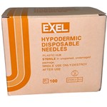 NEEDLE EXEL 25G X 5/8 HYPODERMIC BX/100