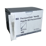 NEEDLE HYPODERMIC BD 27G x 1/2" BX/100