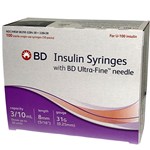 SYRINGE INSULIN 3/10ML 31G x 5/16" SHORT