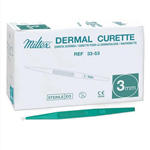 CURETTE DERMAL 3MM DISPOSABLE BX/50