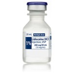 LIDOCAINE 1% MDV PLAIN INJ 20ML BX/25