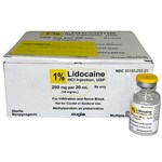 LIDOCAINE HCL 2% MDV INJ 20ML PK/25