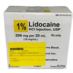 LIDOCAINE HCL 2% MDV INJ 20ML PK/25