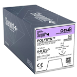 SUTURE 4/0 18" POLYSYN P-3 13MM