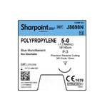 SUTURE 5/0 18" POLYPROPYLENE P-3 13MM