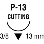 SUTURE 4/0 18" CHROMIC GUT P-13 BX/36