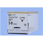 SUTURE 5/0 18" CHROMIC GUT P-13  12/BX