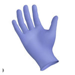 GLOVES NITRILE STARMED PLUS LARGE PURPLE