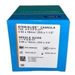 CANNULA 25G X 1.5" 38MM TSK STERIGLIDE