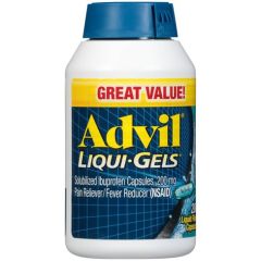 ADVIL 200MG LIQUID GEL CAPS BX/100