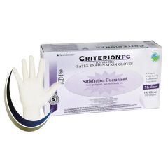 GLOVE EXAM PF LATEX MED CRITERION BX/100