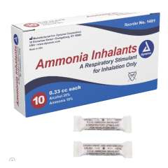 AMMONIA INHALANT AMPULES BX/10