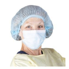 CAP, NURSE 21" GRN NON STERILE BX/100