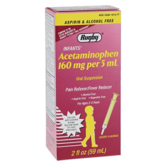 ACETAMINOPHEN LIQ 2 OZ 160MG/5ML CHERRY