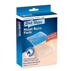 PAD BURN 2ND SKIN MOIST 3" X 4" HYDROGEL