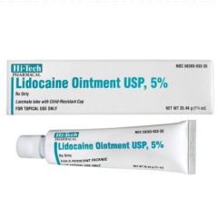 LIDOCAINE OINTMENT 5% 50 GRAM