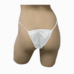 BIKINI WHITE NON-STERILE 10/CS