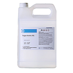 ALCOHOL 95% REAGENT GRADE 1GAL 4/CS