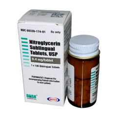 NITROGLYCERIN S/L TAB 0.4MG