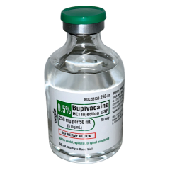 BUPIVACAINE MDV 0.5% 50ML  BX/25