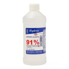 ALCOHOL ISOPROPYL 91% ROUND BOTTLE 16OZ