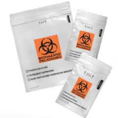 BAG BIOHAZARD SPECIMEN 6 X 9 RECLOSABLE