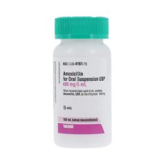 AMOXICILLIN SUSPENSION 400MG/5ML 100ML